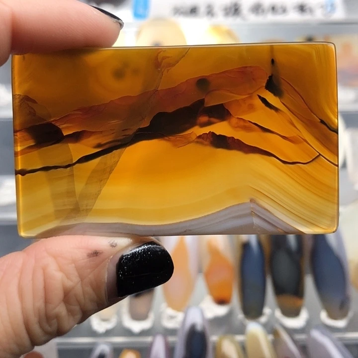 查罗石未镶嵌珠宝半成品116