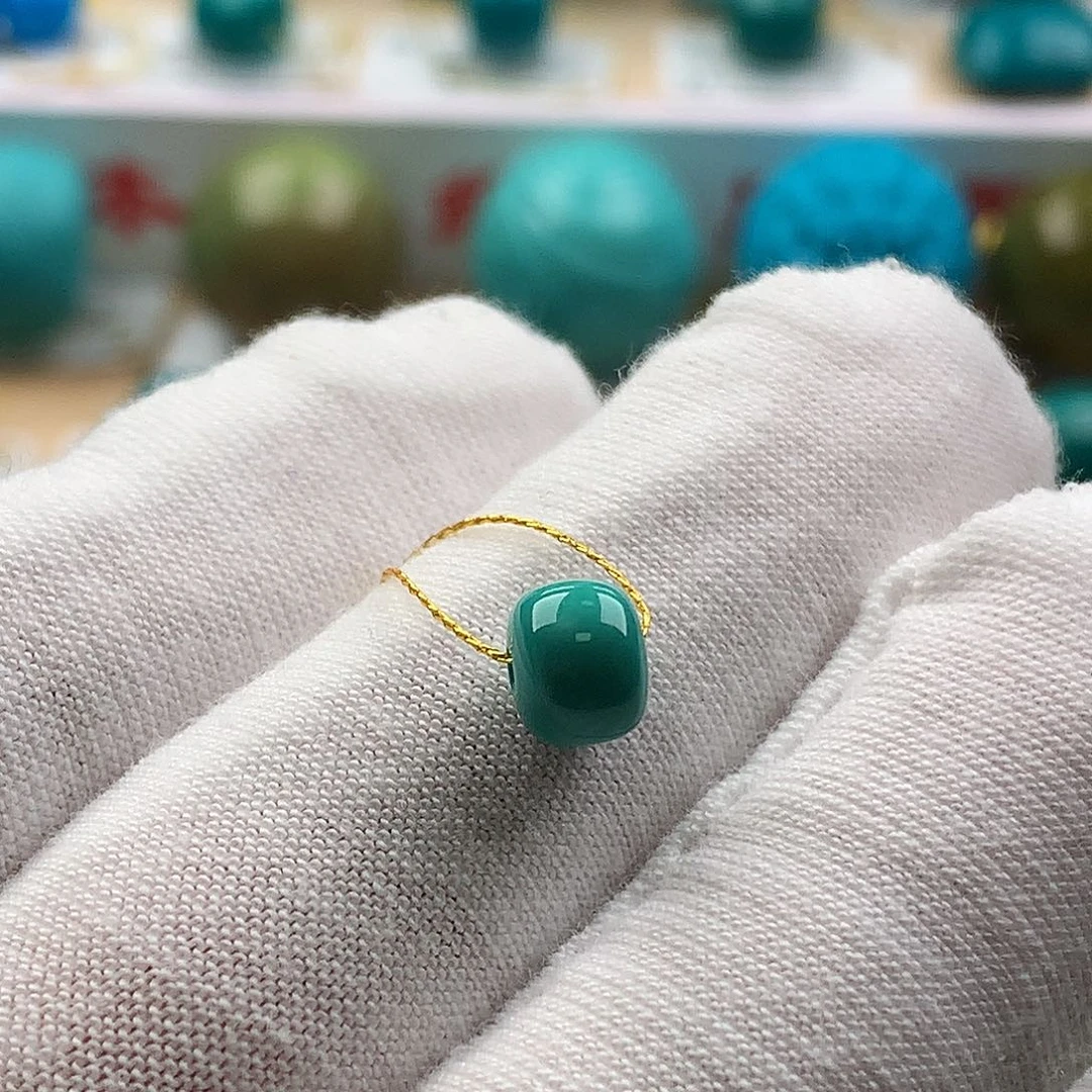 绿松石未镶嵌配饰6.5