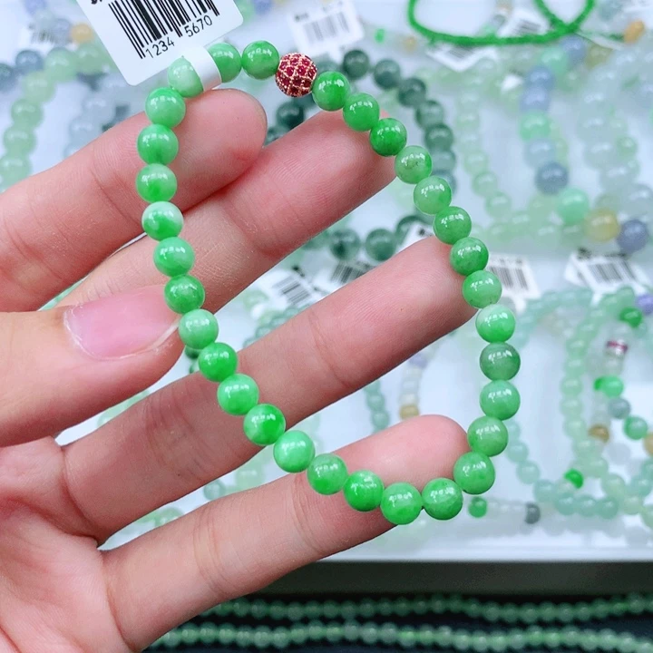 未镶嵌手链翡翠翡翠