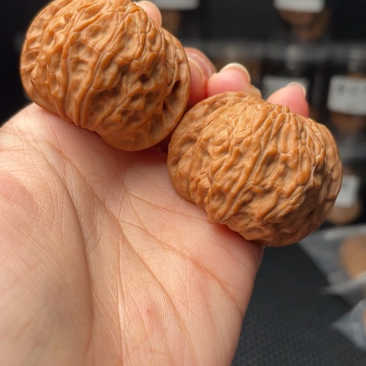 文玩核桃把件陈***6全品42磨盘
