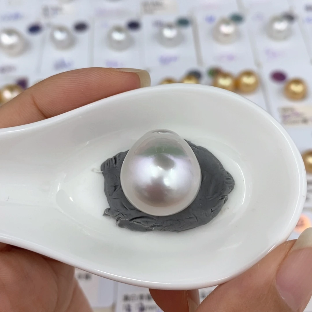 海水珍珠未镶嵌颈饰17-18mm澳白239