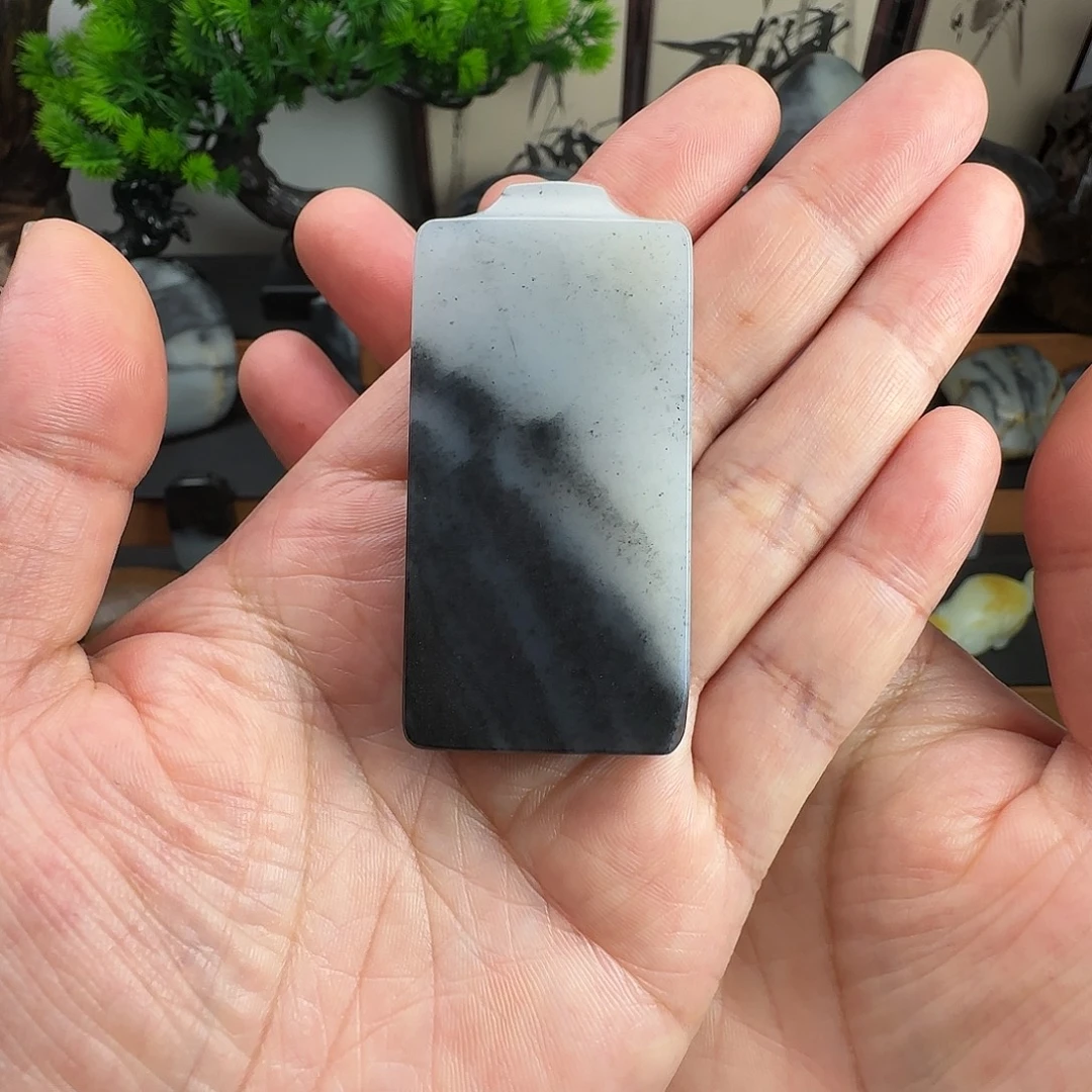 風***淡和田玉未镶嵌挂件