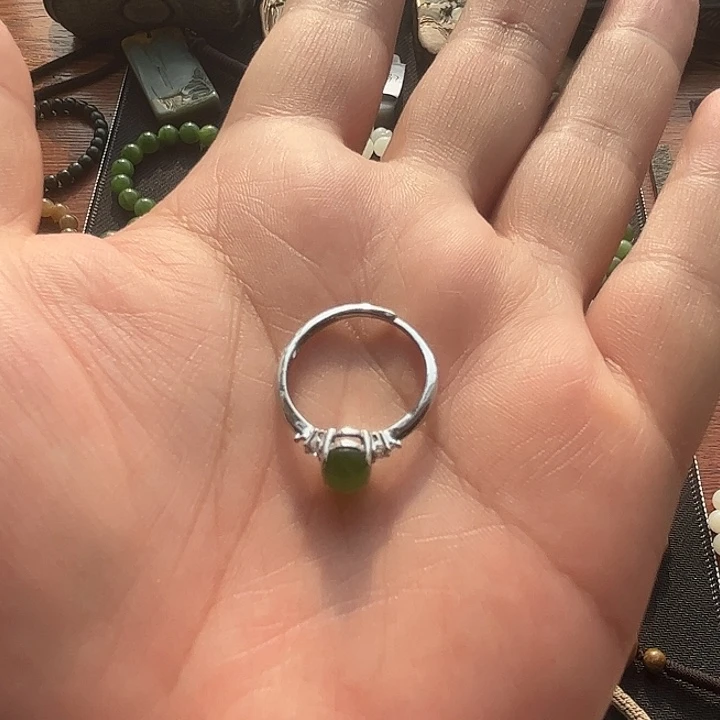 和田玉（糖玉）未镶嵌戒指