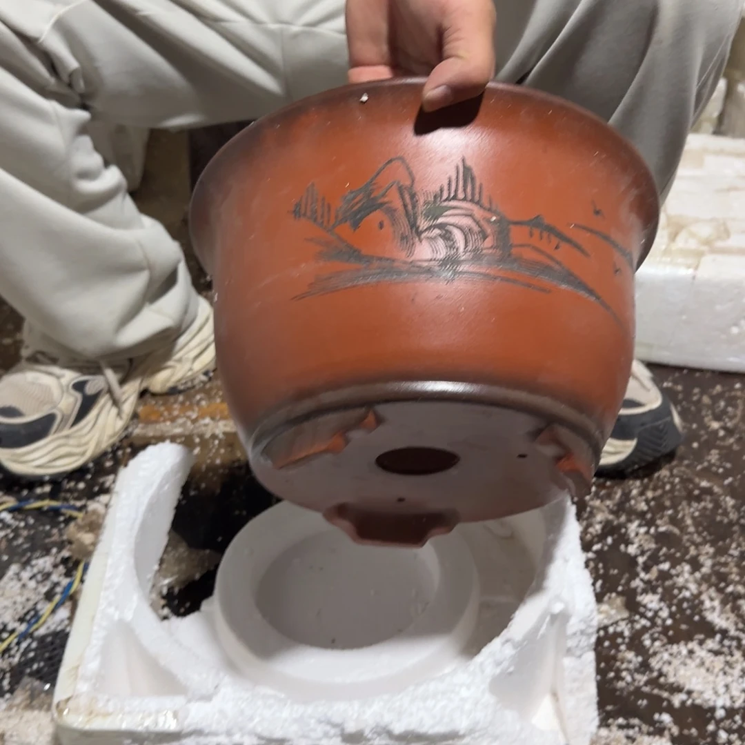 花盆紫砂口径25.15口径