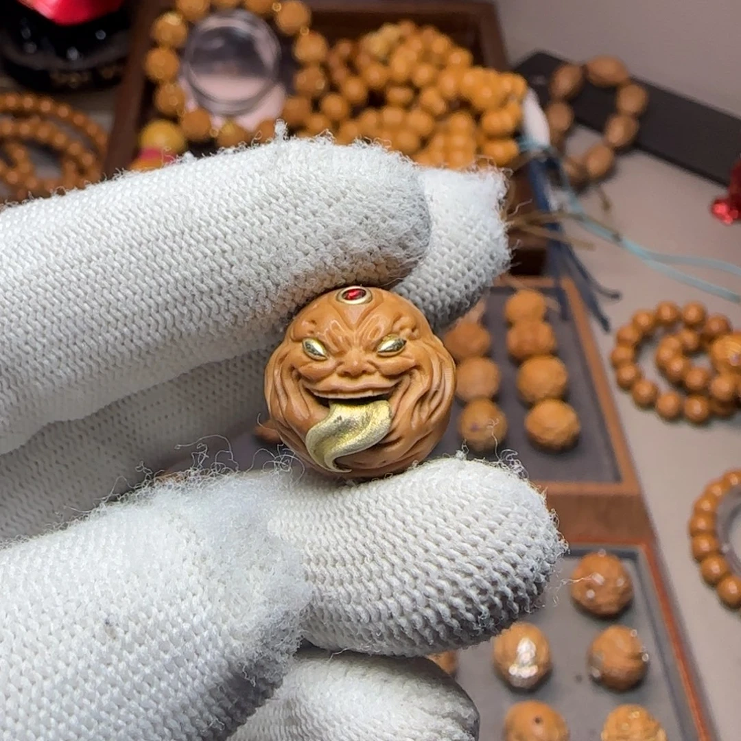 猴头核桃吊坠福利不退不换舔僧