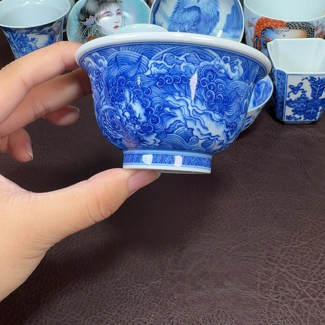 等***哥现代景德镇陶瓷杯