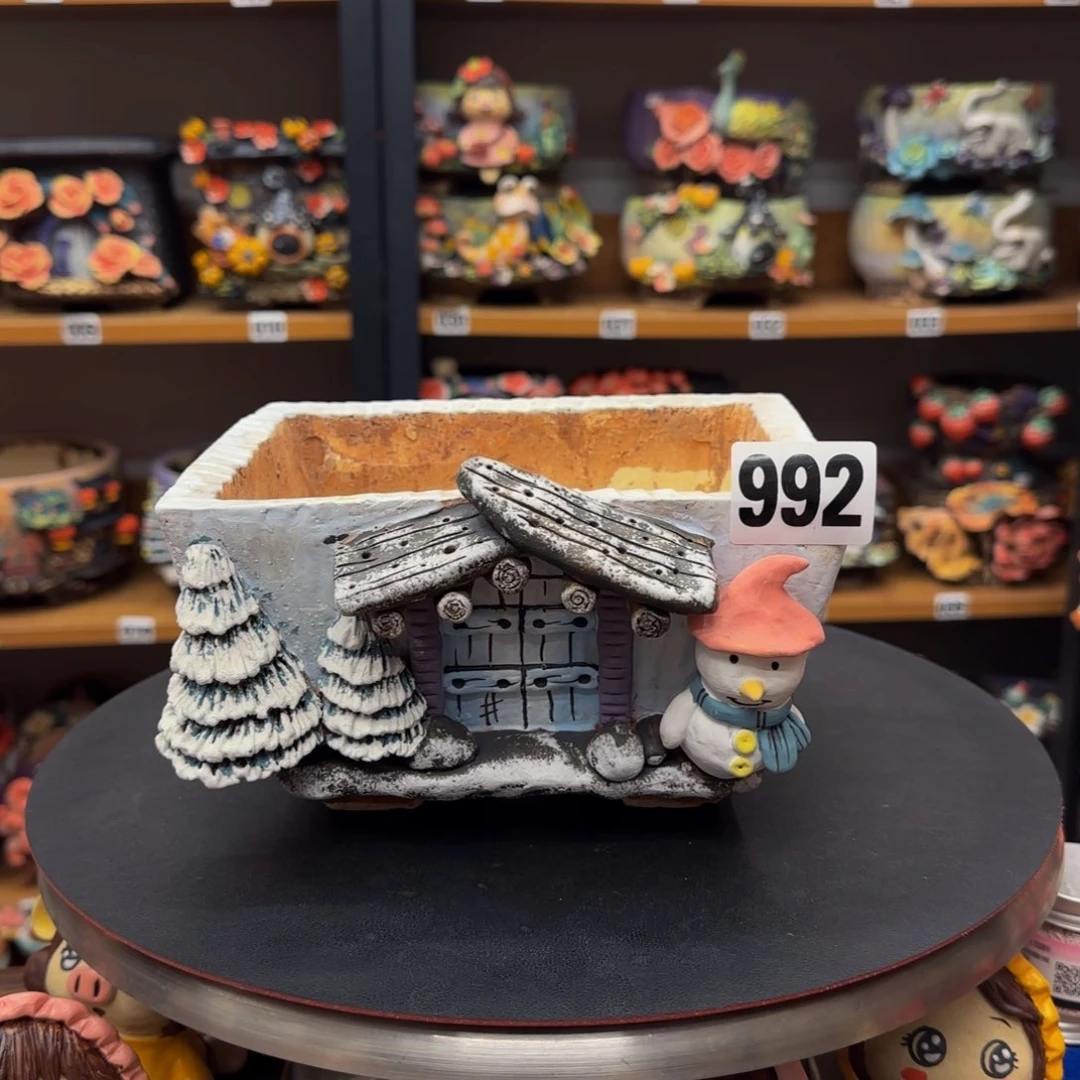 【闪购商品】粗陶手捏