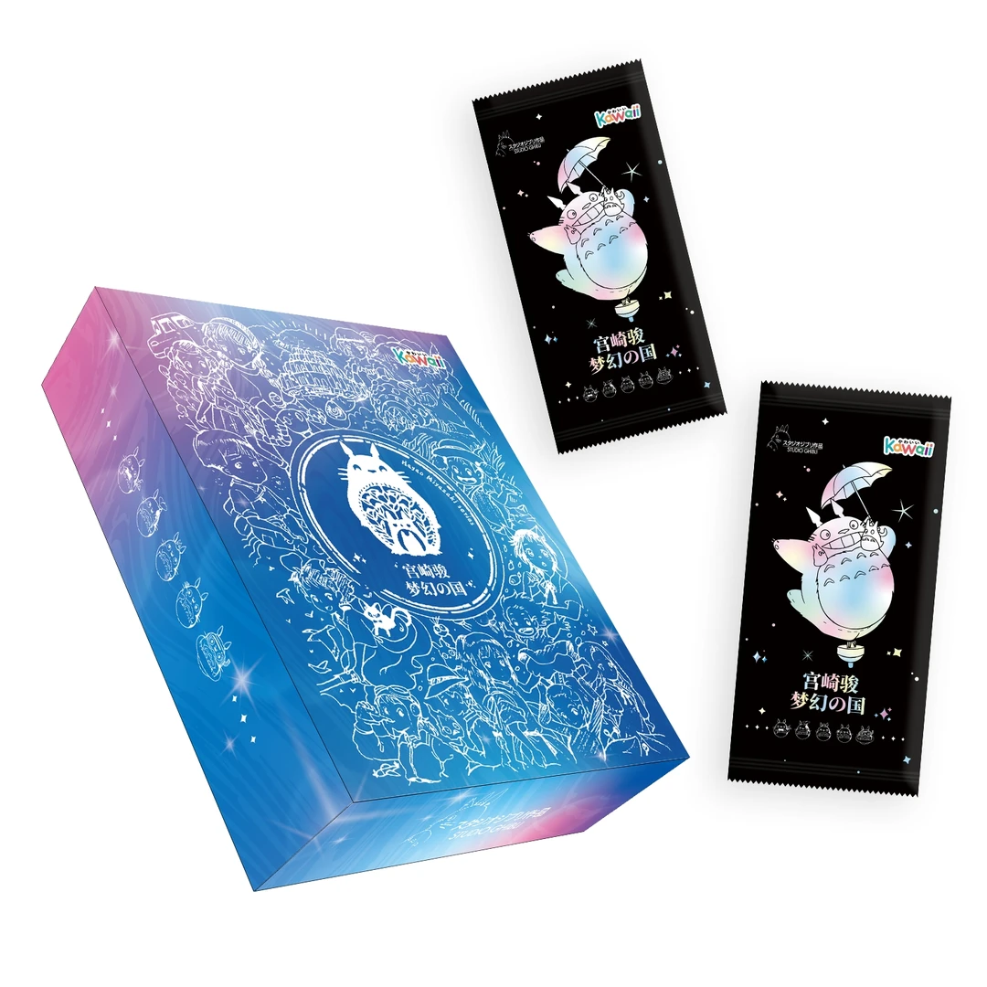 桃【败家福福】kawaii《宫崎骏-梦幻の国》卡牌盲盒默认代拆