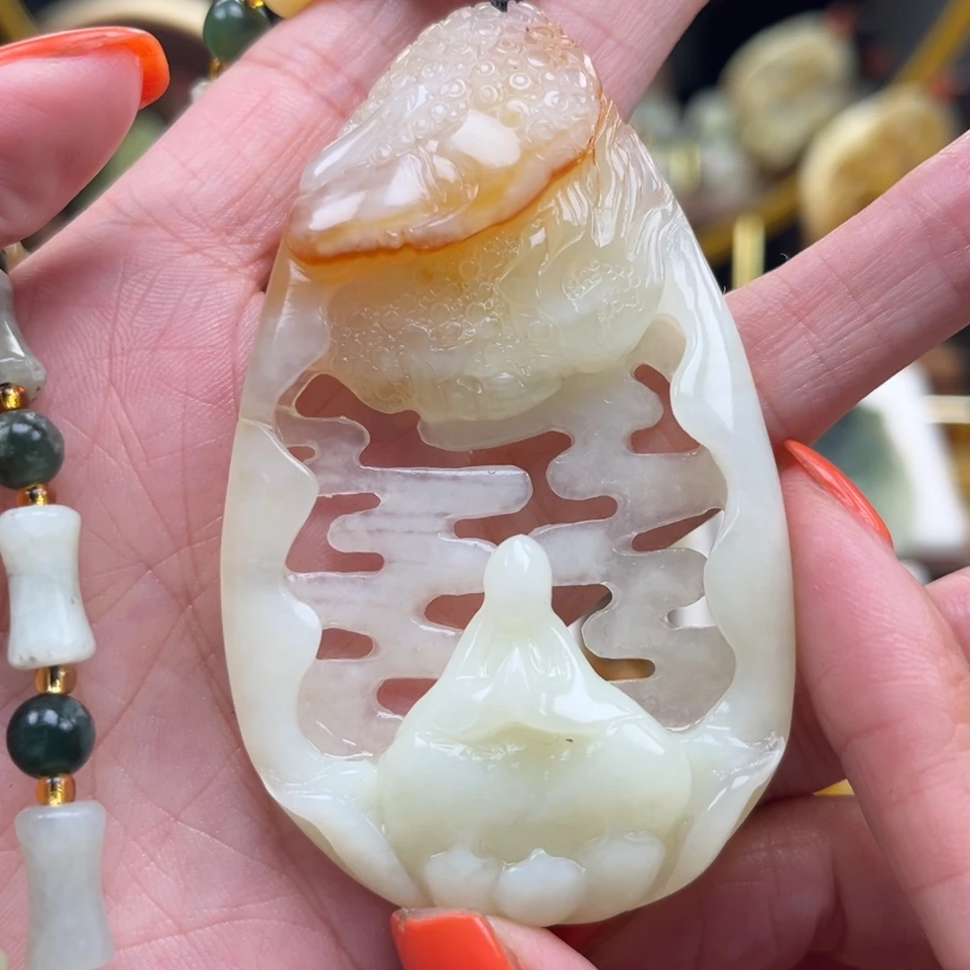 未镶嵌岫玉挂件挂件