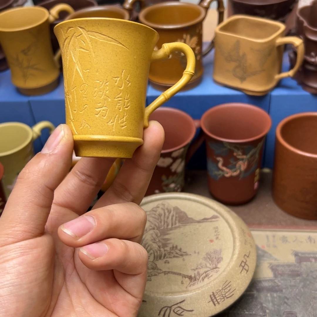 紫砂茶杯紫砂主人杯50cc