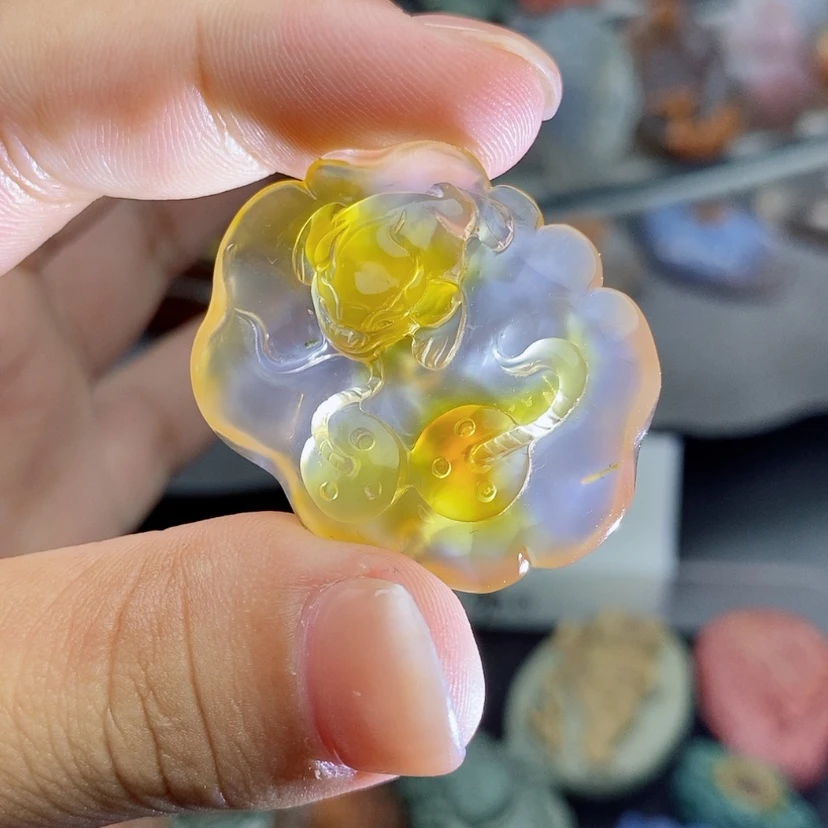 【闪购商品】未镶嵌吊坠定制玛瑙