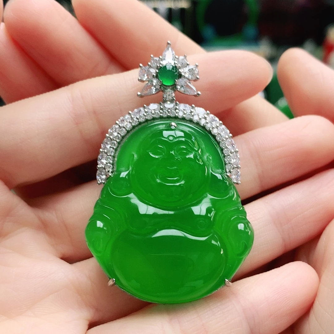 银S925镶嵌吊坠玛瑙/玉髓