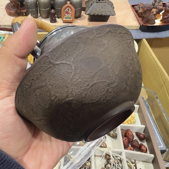 摸***河中古回流好物紫砂茶杯