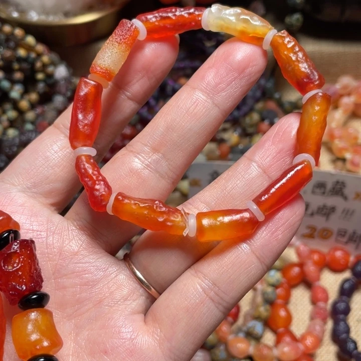 玛瑙/玉髓合金手链