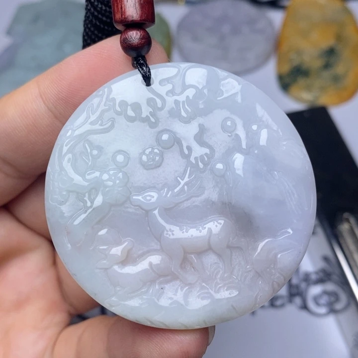 颈饰未镶嵌翡翠翡翠