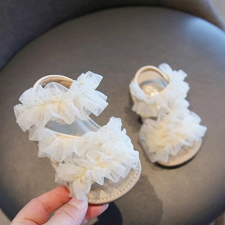 16-25码女宝宝夏季镂空透气沙滩鞋凉鞋夏款公主鞋女童学步鞋子