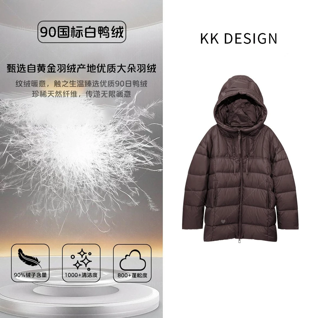 【赛尔威亚编号10】冬季时尚气质女装保暖羽绒服2411812