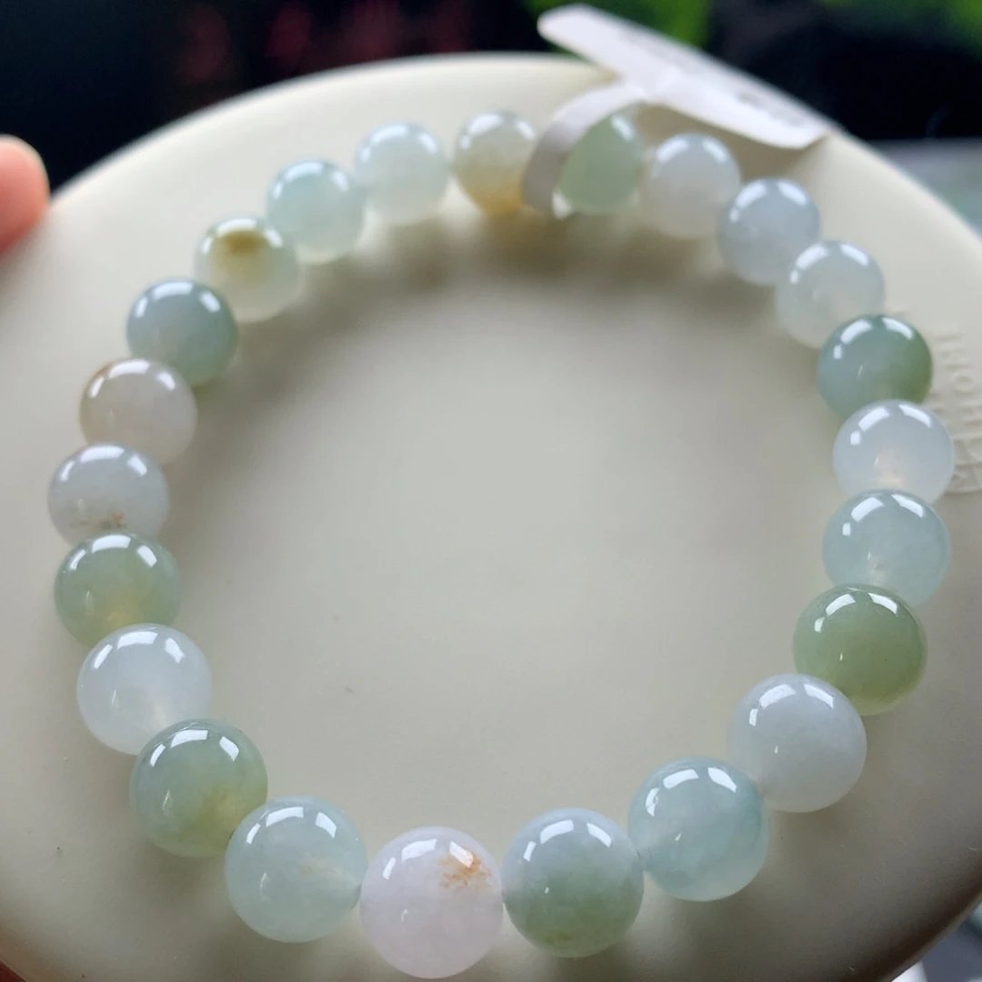 翡翠未镶嵌手链卡8