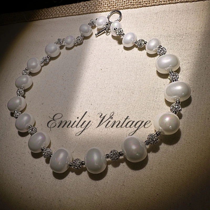 非金属仿珍珠项链 【361】《红》Emily Vintage珍藏款