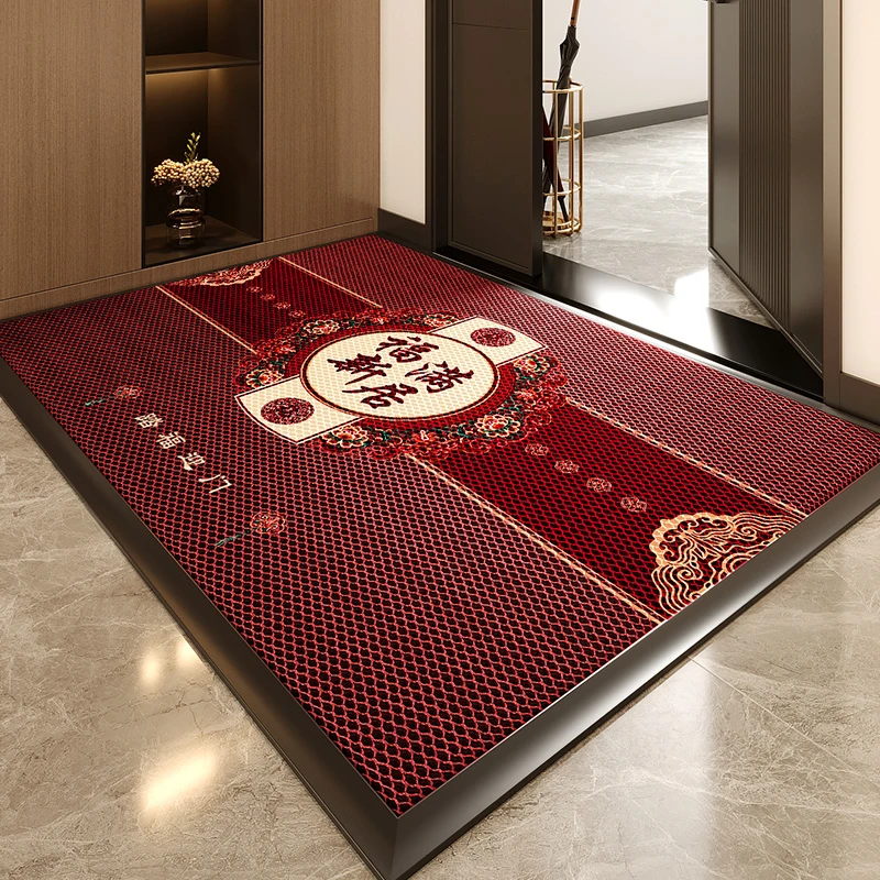 别墅门口地垫入户门垫室外进门地毯免洗防滑脚垫户外耐脏pvc门垫