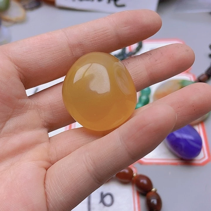【闪购商品】玛瑙/玉髓珠宝半成品未镶嵌不***道
