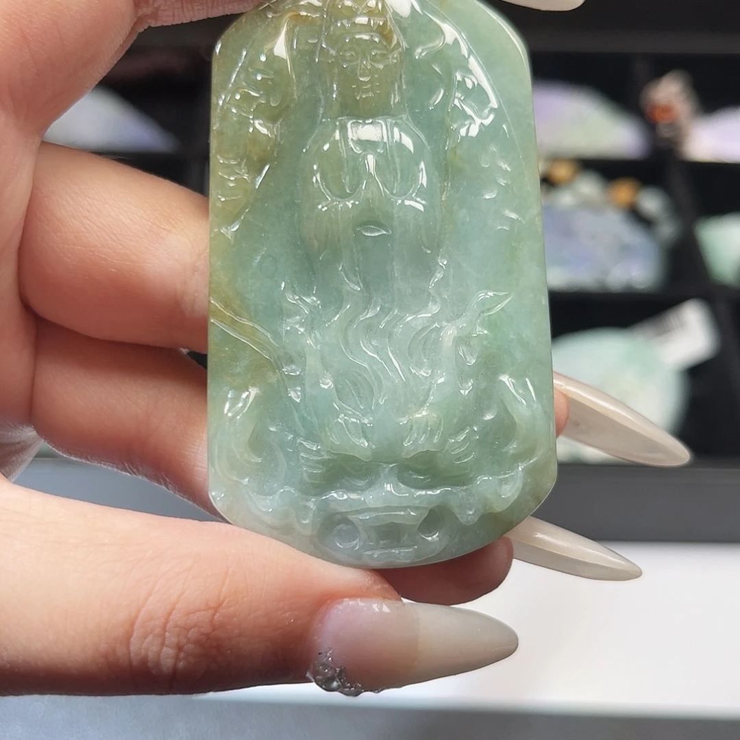 未镶嵌挂件翡翠翡翠
