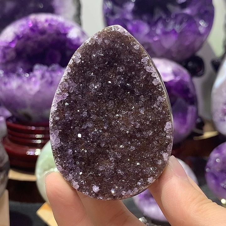 未镶嵌珠宝半成品紫晶