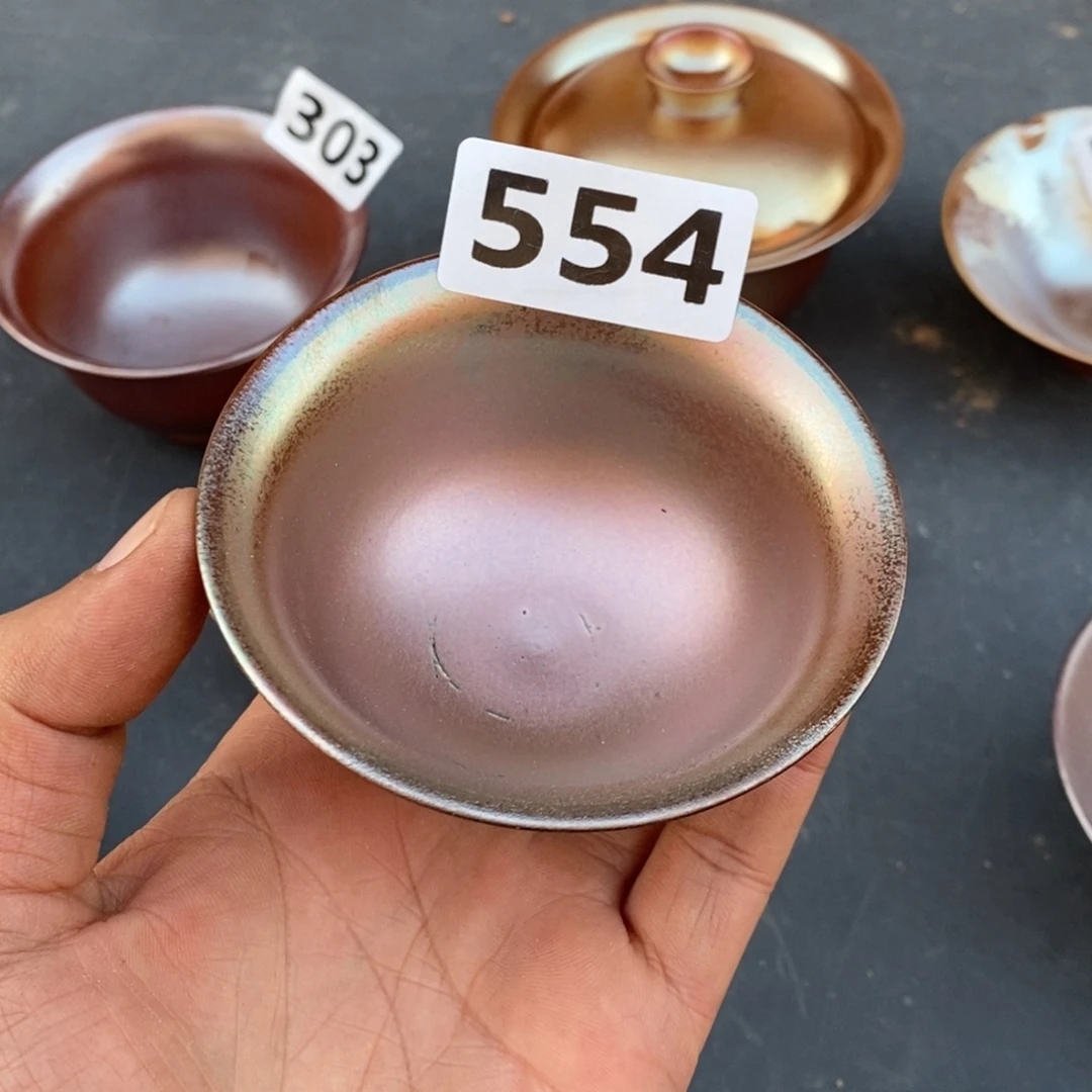 柴烧茶具陶瓷杯子
