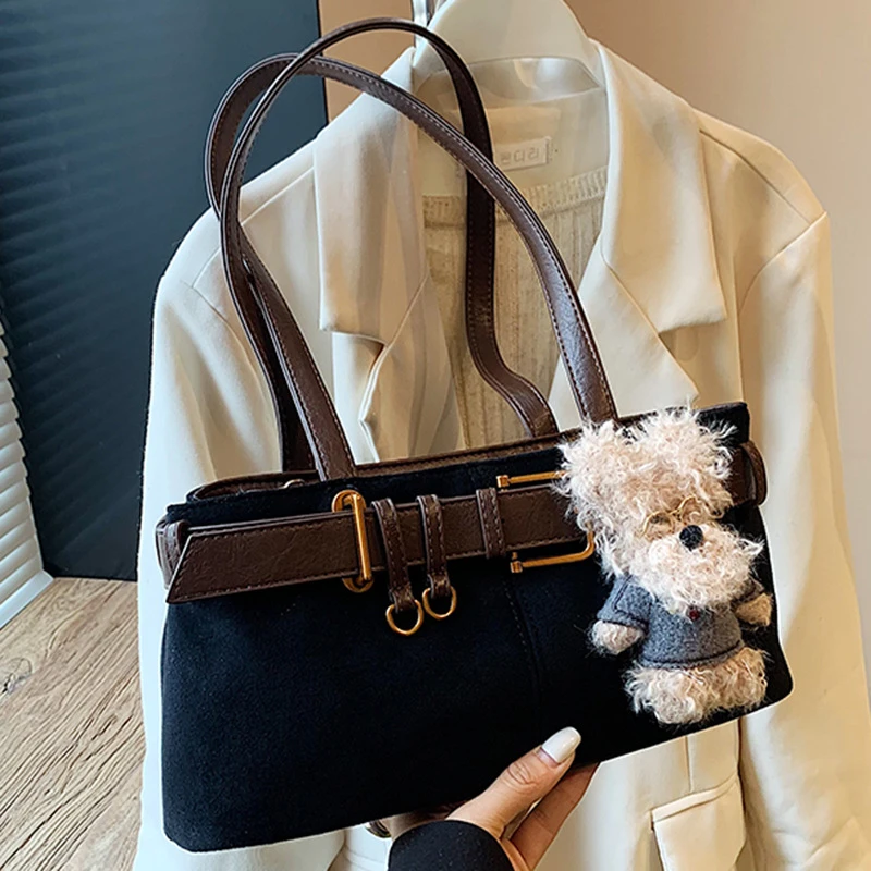 女包休闲2025秋冬时尚简约洋气单肩大容量百搭时尚小众网红同款