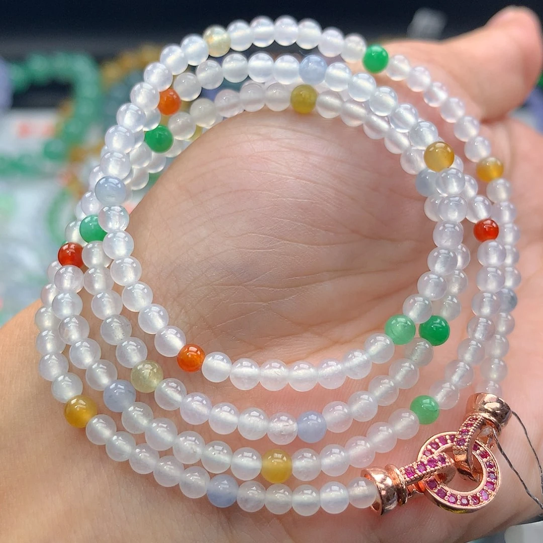 毛衣链未镶嵌翡翠