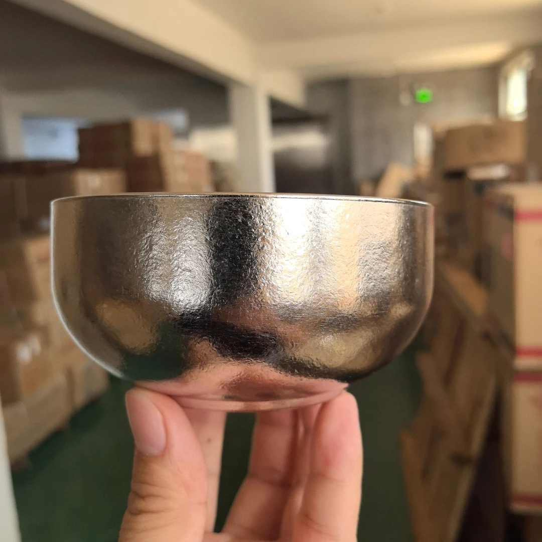 纯钛碗家用吃饭碗居家常用抗菌抑菌保鲜钛含量99以上350ML大容量