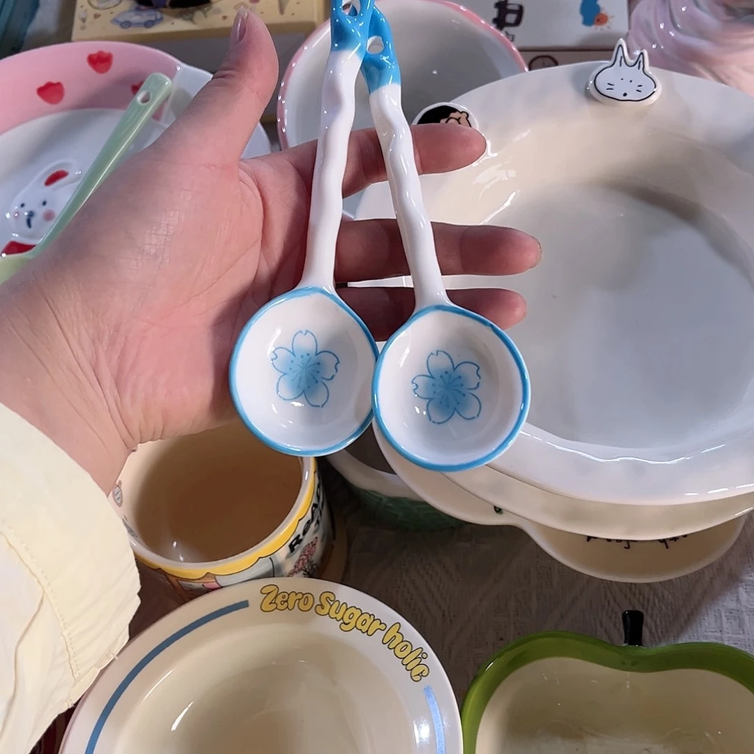 勺子陶瓷餐具系列陶瓷