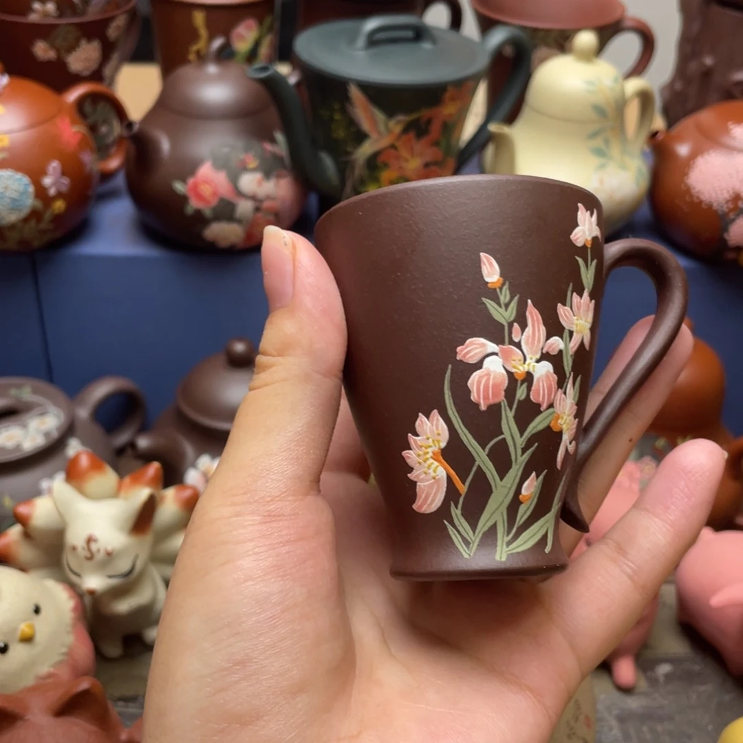 茶杯紫砂紫砂主人杯100cc