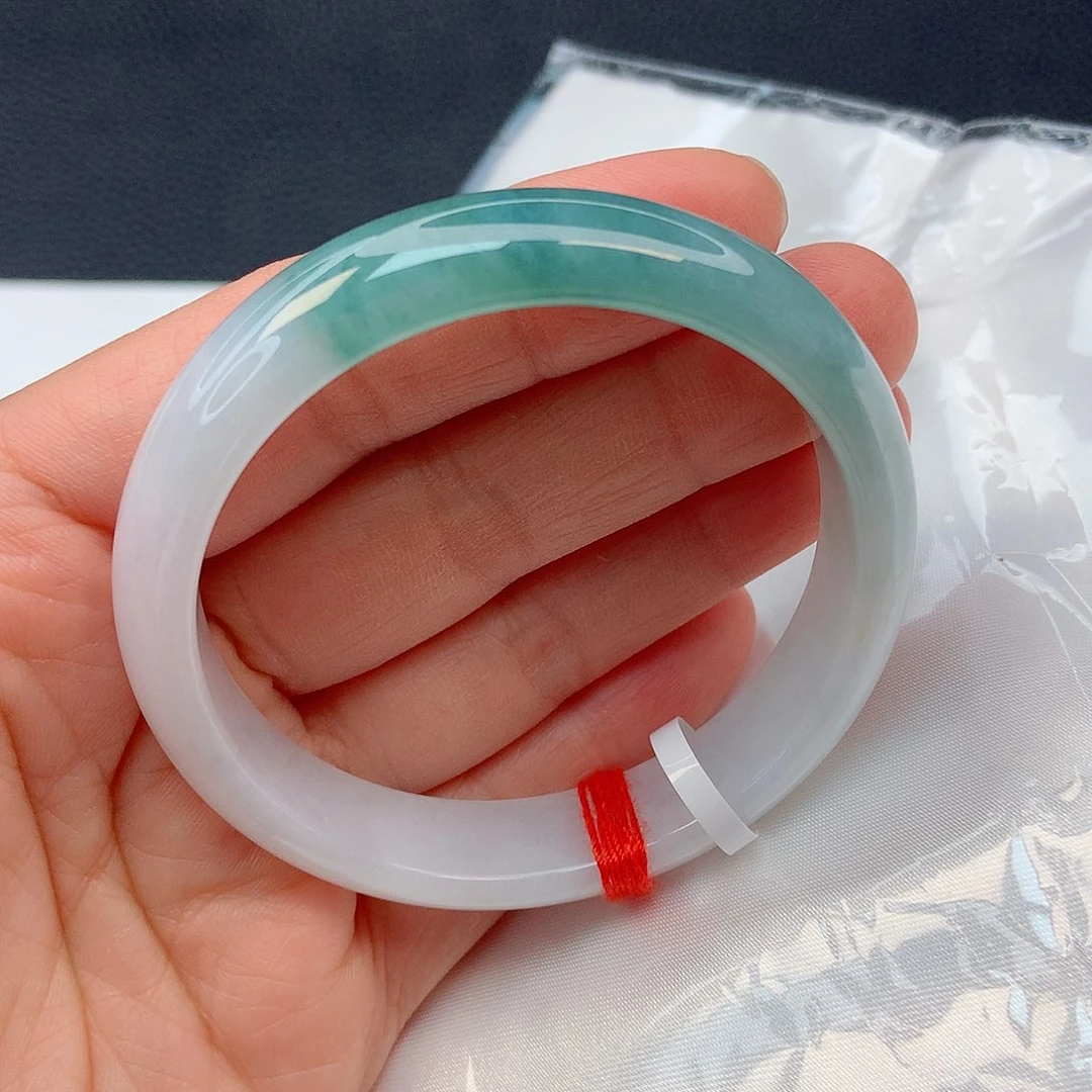 未镶嵌手镯翡翠53圈