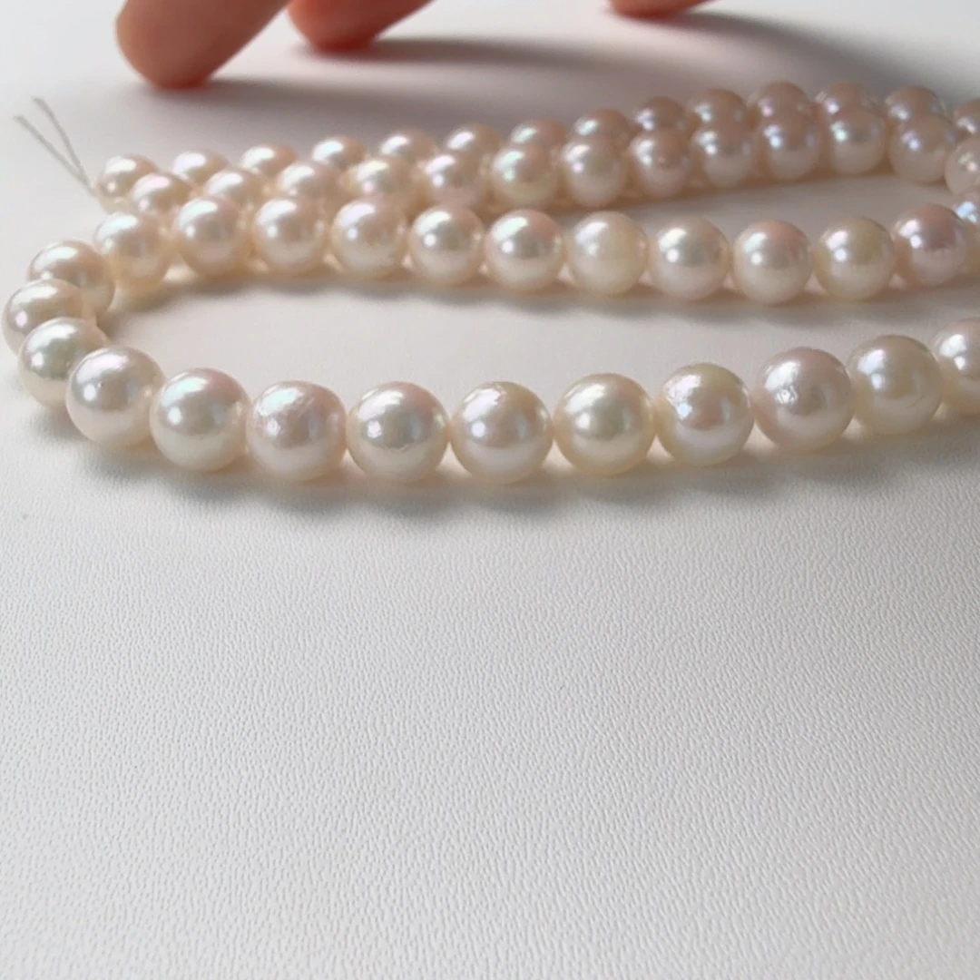 银S925镶嵌海水珍珠颈饰