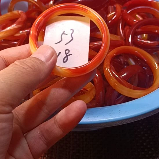 玛瑙/玉髓未镶嵌手镯
