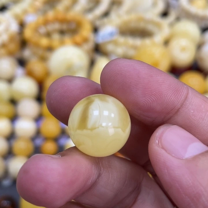 裸石蜜蜡未镶嵌16.7mm妖花