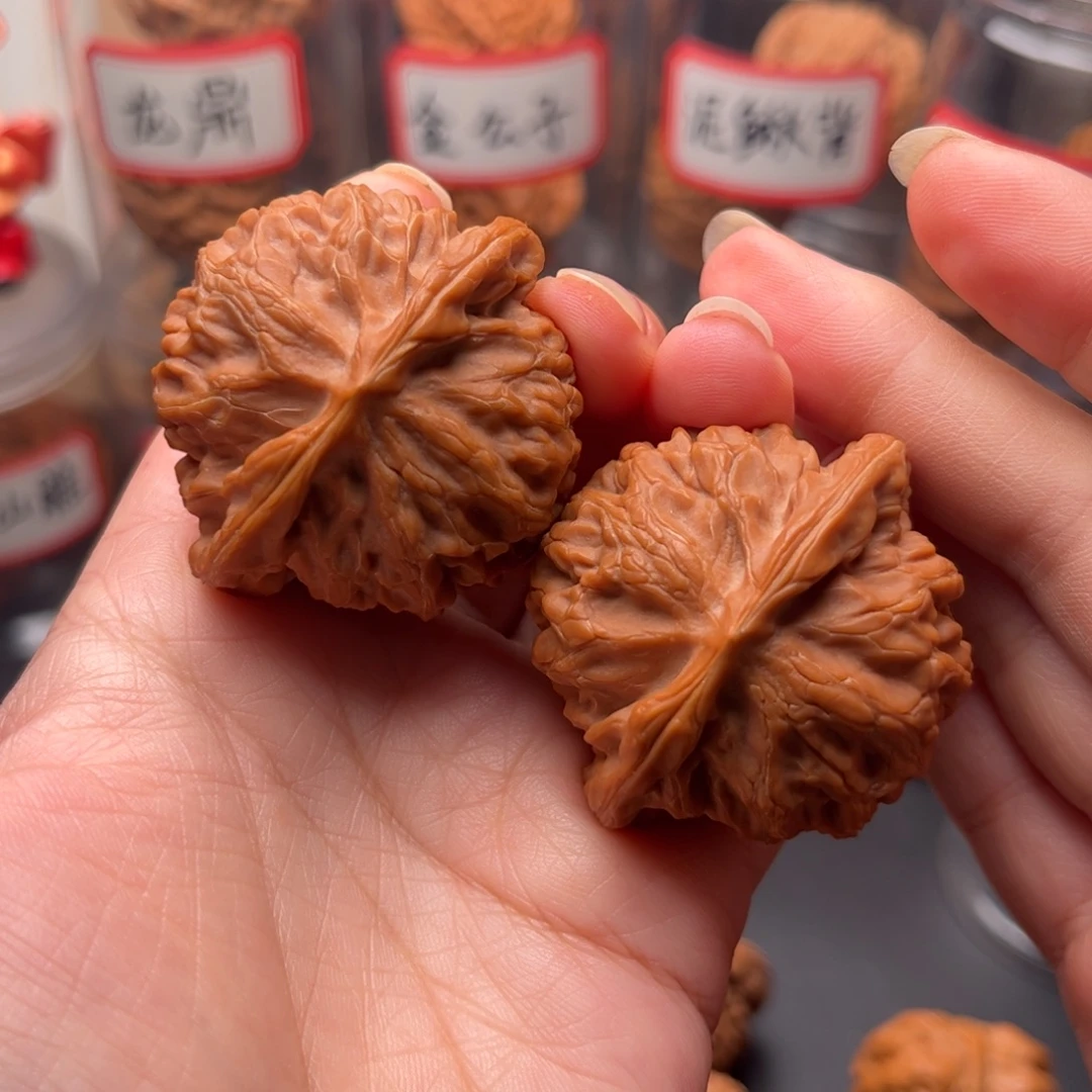 把件文玩核桃44肉包灯