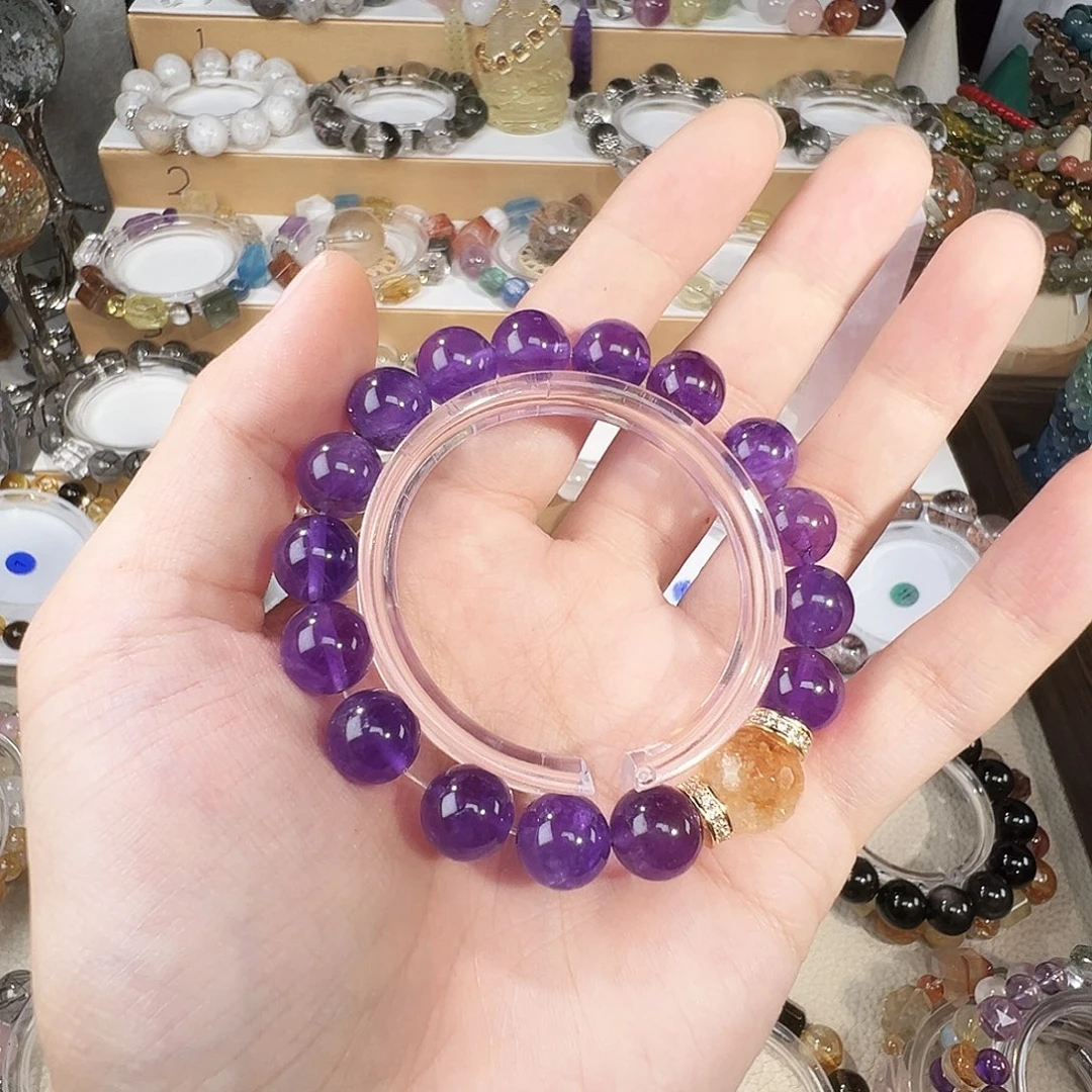 非金属乌拉圭紫水 宠粉