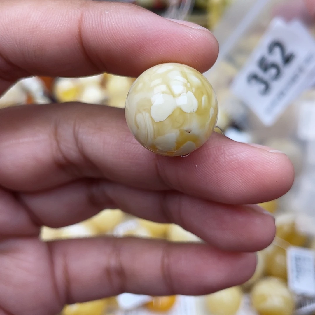 蜜蜡未镶嵌珠宝奇石粉18