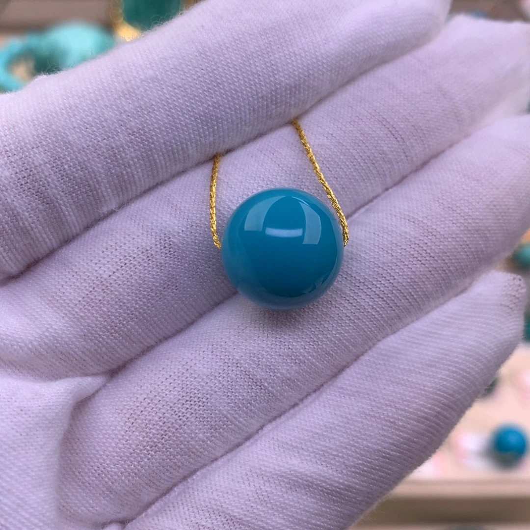 未镶嵌绿松石珠宝奇石13.8