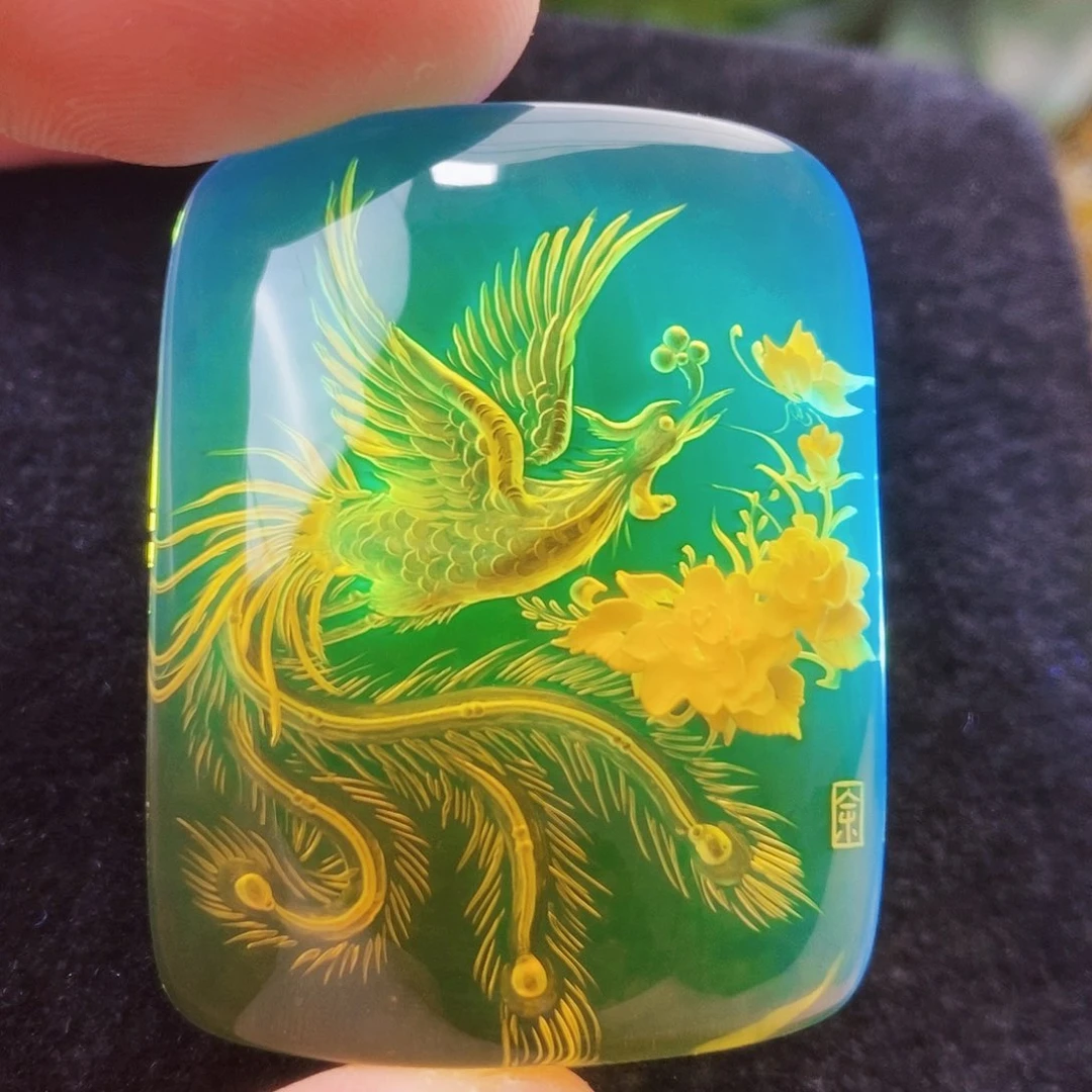 【闪购商品】蓝珀吊坠(不含链)未镶嵌