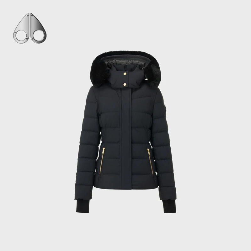 【Gold系列】MOOSE KNUCKLES 金标鹅绒收腰小剪刀羽绒服M35LJ242GF