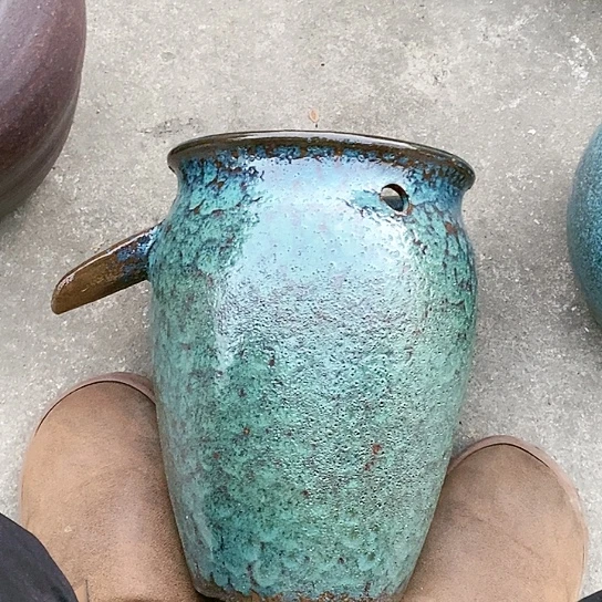 【闪购商品】紫砂花盆20.27花盆无孔