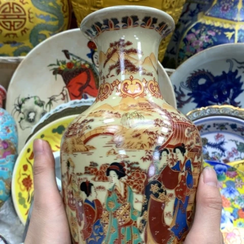 瓷片瓷器摆件瓷器摆件