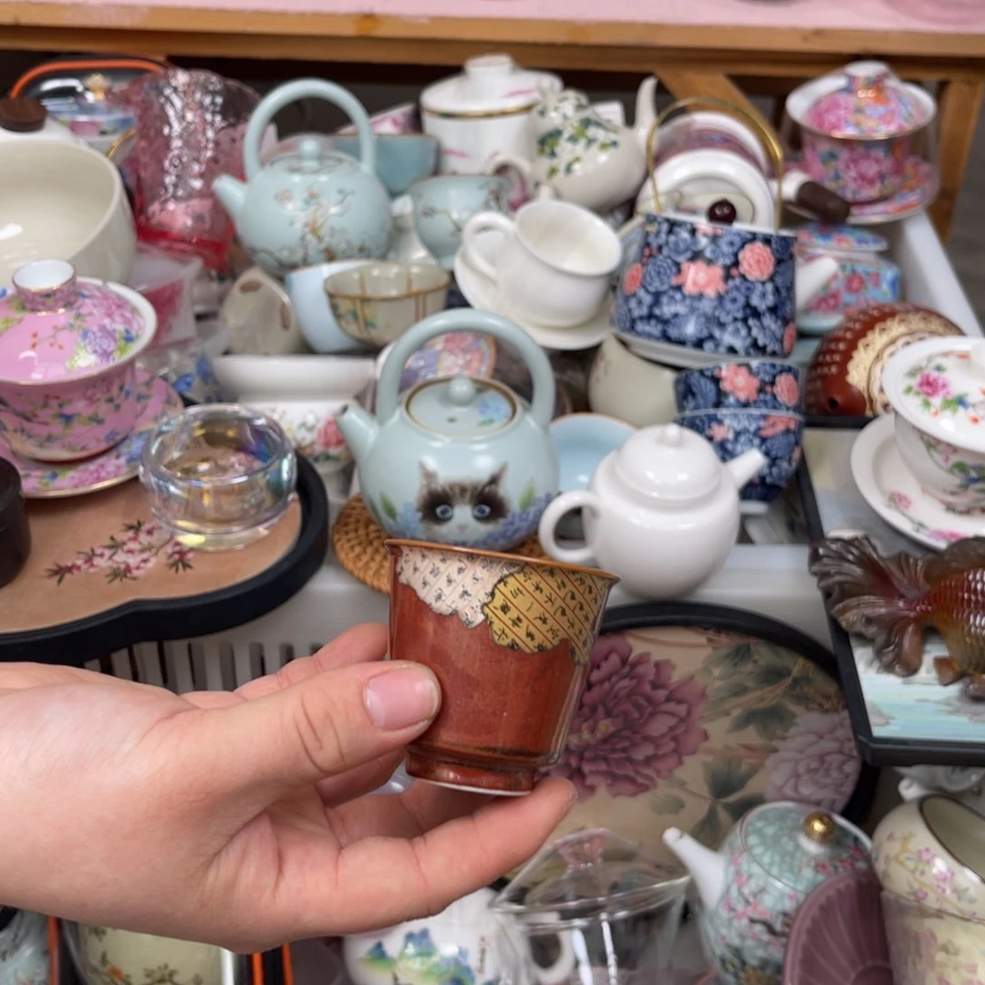 瓷片陶瓷茶具家用配件