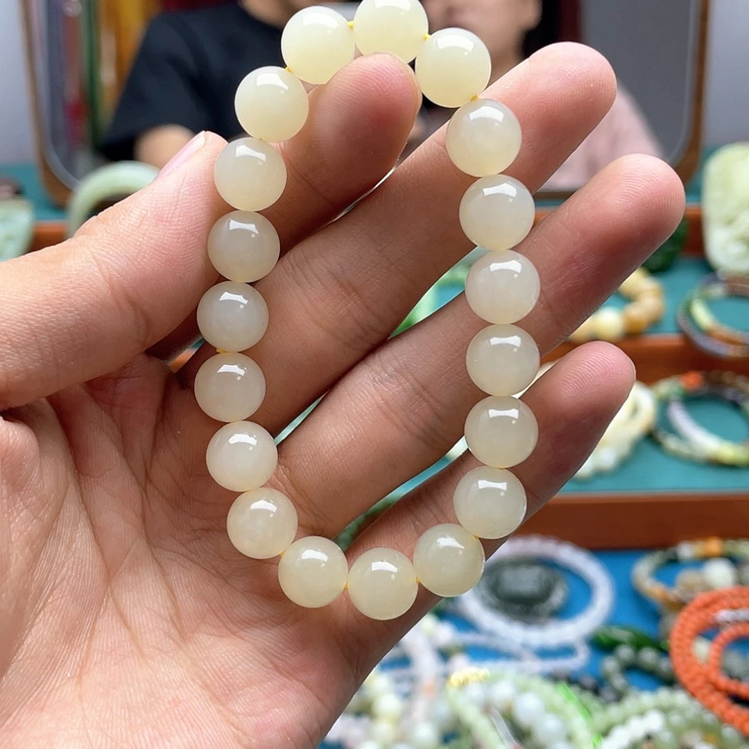 手链未镶嵌和田玉康**茶