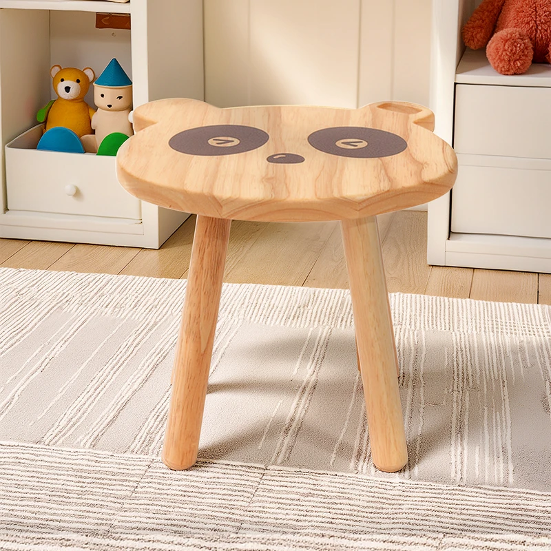 顾家家居KUKAHOME网红客厅小熊猫小猪手提儿童卡通凳DS3367-XJ