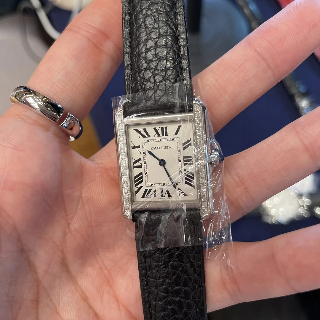 99新 Cartier/卡地亚 表展/坦克系列W5200005腕表/后钻/WHP033213