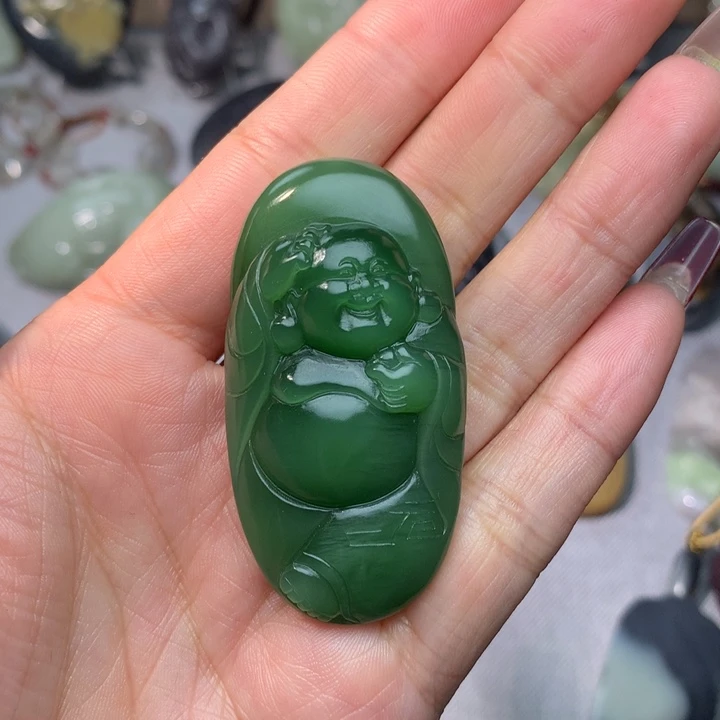 和田玉挂件未镶嵌